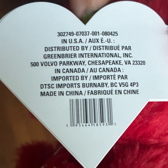 Valentine Teddy Gift Set w/ Personalized Letter Charm – Ready-to-Gift Love Bag - Picture 7 of 7